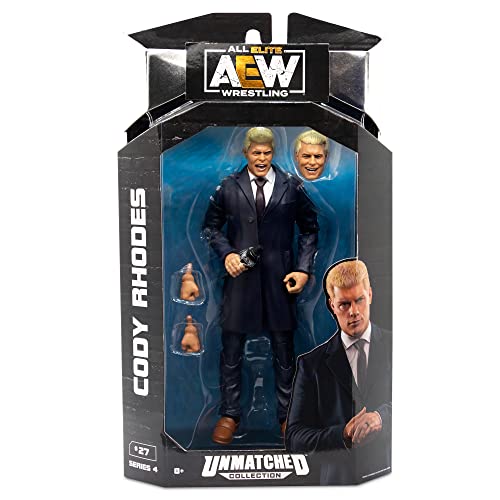 Cody Rhodes - AEW Unmatched Series 4 Toy Wrestling Figure - Zippigames