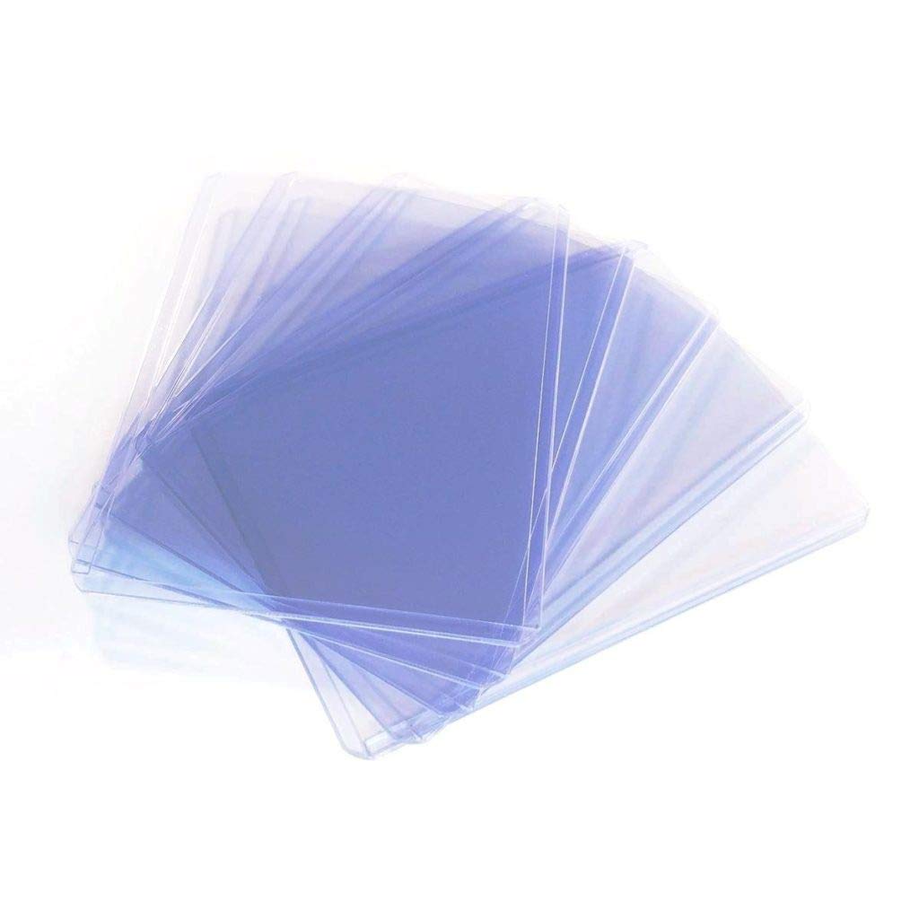 Ultra Pro 3x4 Clear Regular, Pack of 100 Toploader Thick Card Sleeves for Trading Cards - Zippigames