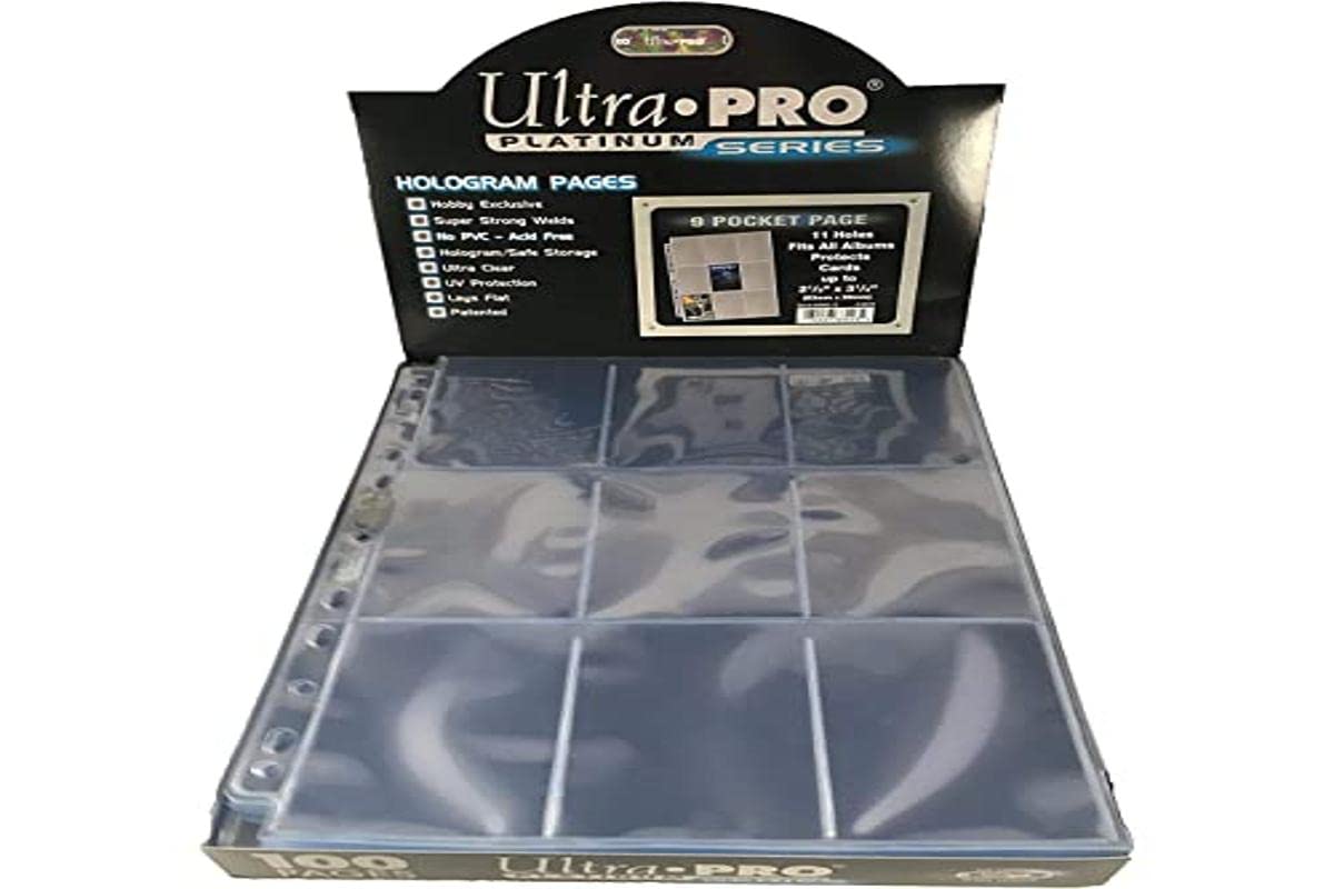Ultra-Pro Platinum 9-Pocket Hologram Pages - Zippigames