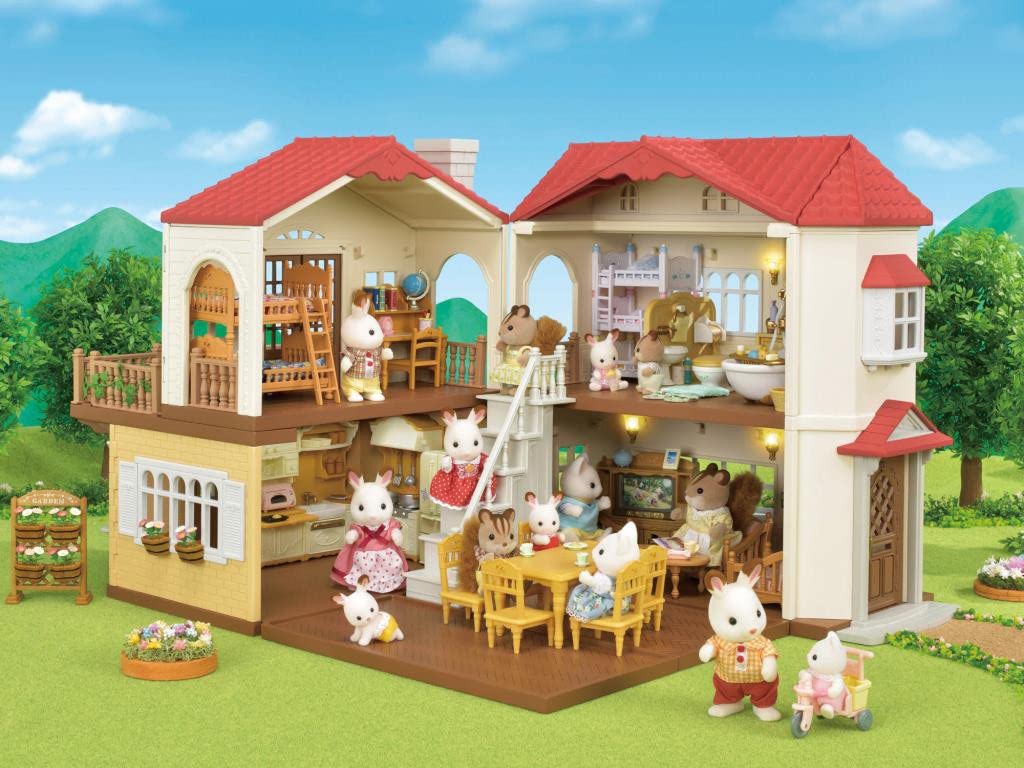 Sylvanian Families Large House with lights - Zippigames