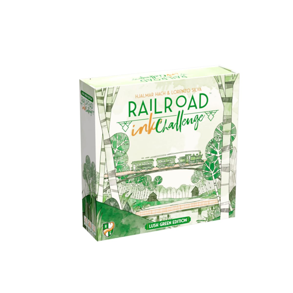 Railroad Ink Challenge Lush Green edition - Zippigames