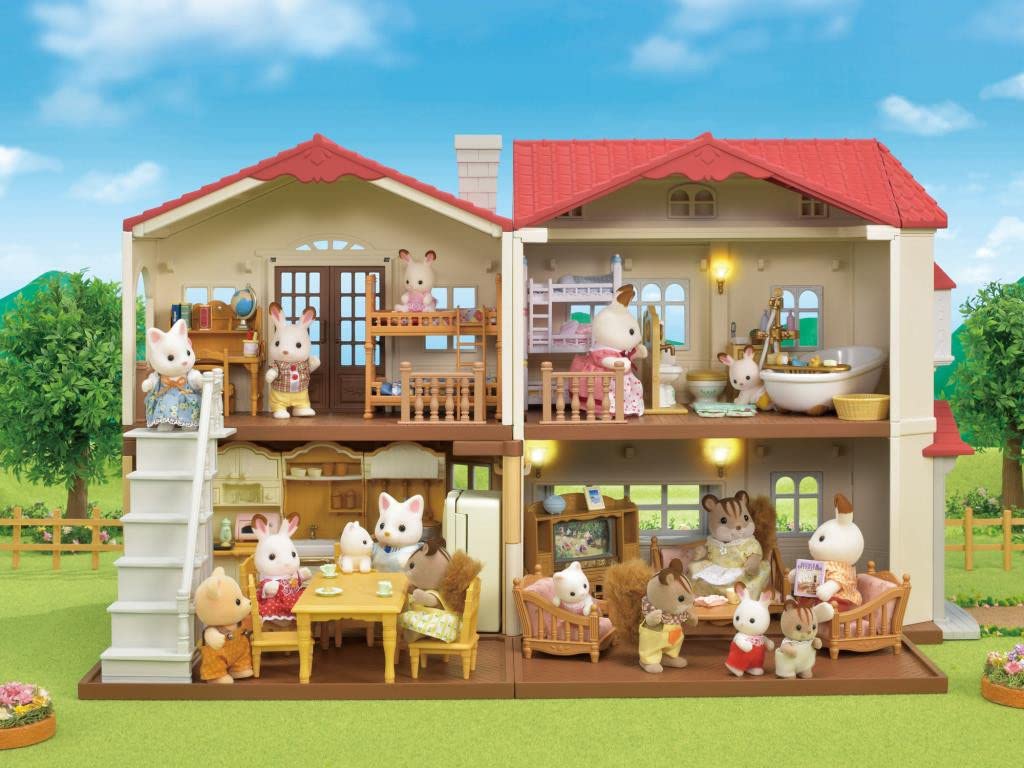 Sylvanian Families Large House with lights - Zippigames