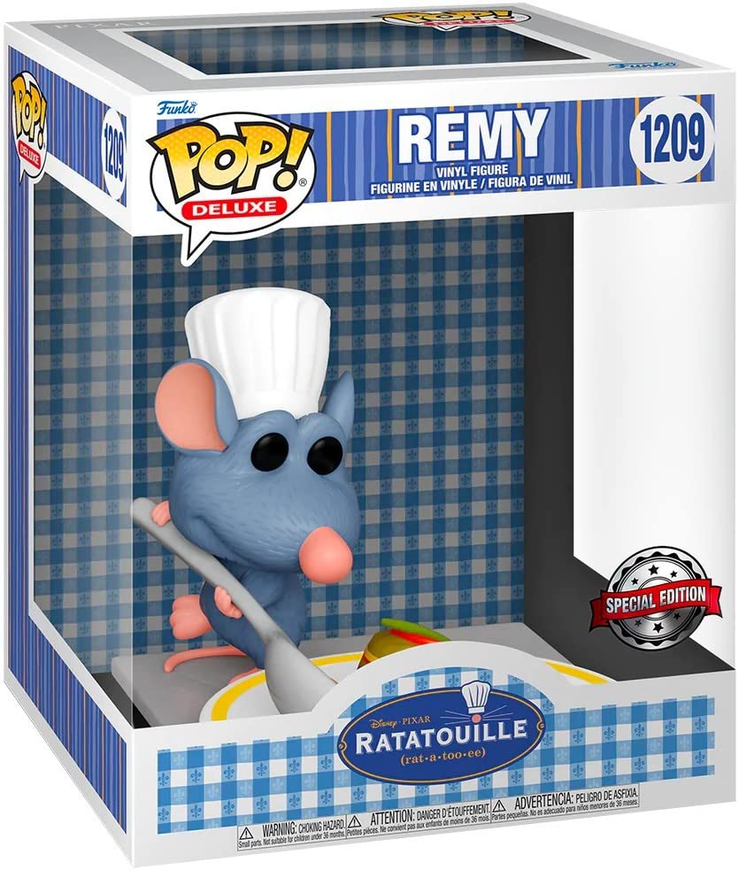 Funko Pop! Deluxe: Disney - Remy With Ratatouille - Zippigames