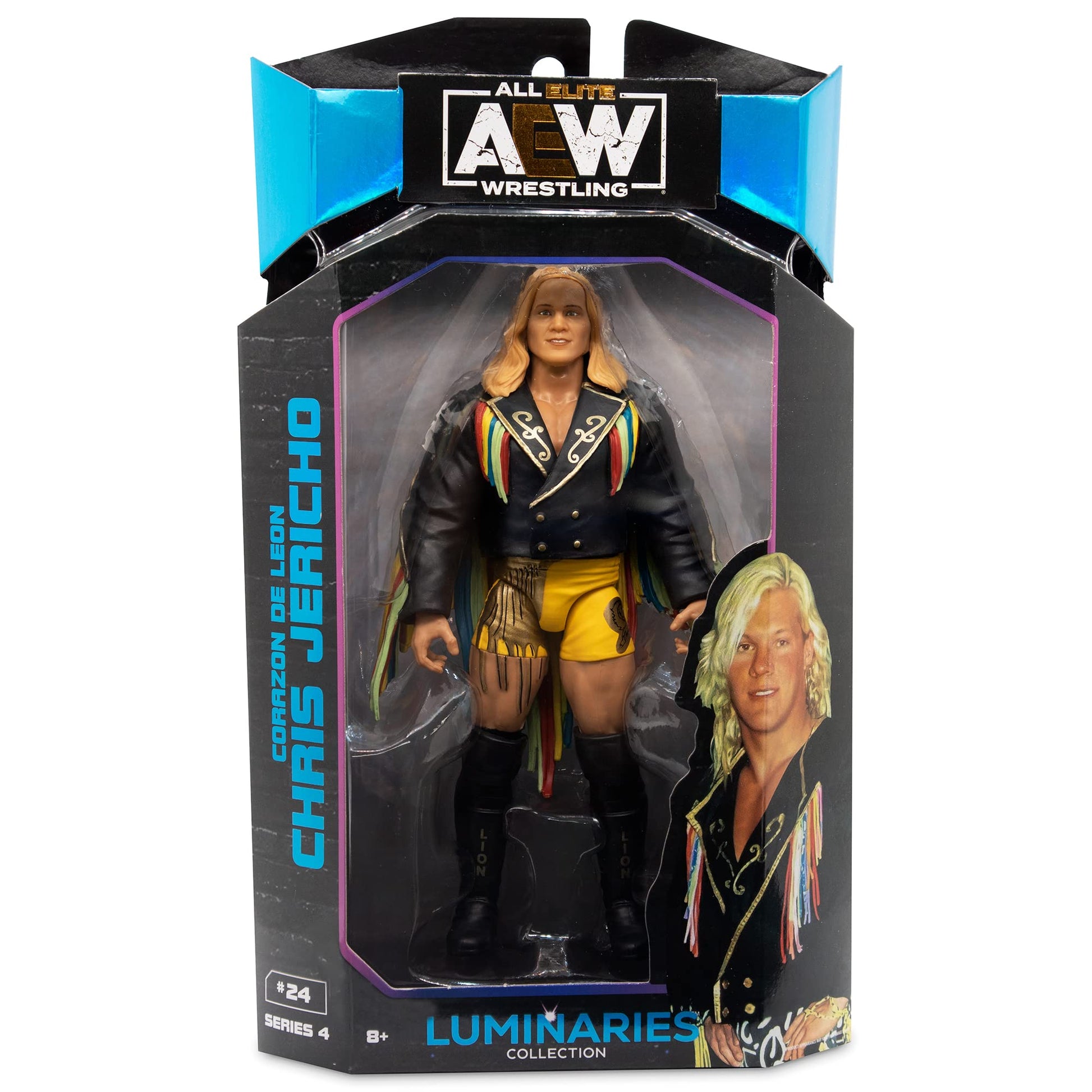 Ringside Chris Jericho - AEW Unmatched Series 4 Toy Wrestling Figure - Zippigames