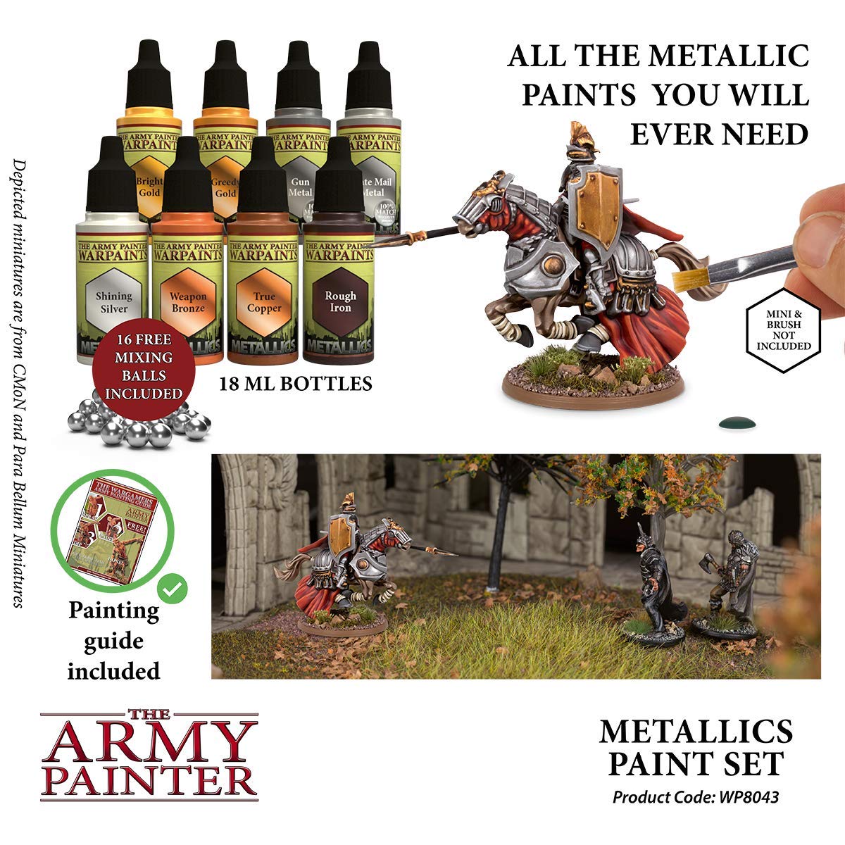 The Army Painter Metallics Paint Set - Zippigames