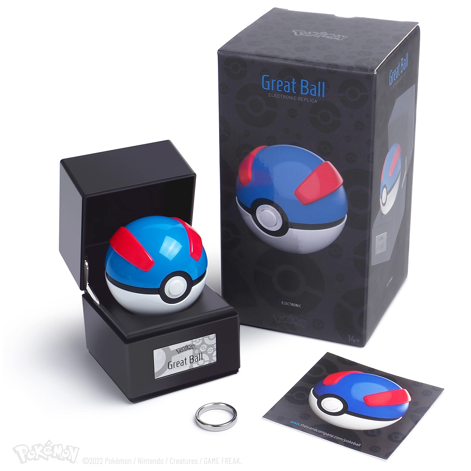 Great Ball Authentic Replica - Die-Cast Poke Ball - Zippigames