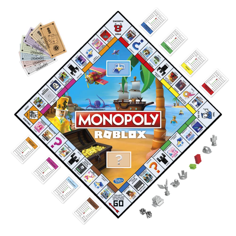 Monopoly: Roblox Edition Game, Monopoly Board Game - Zippigames
