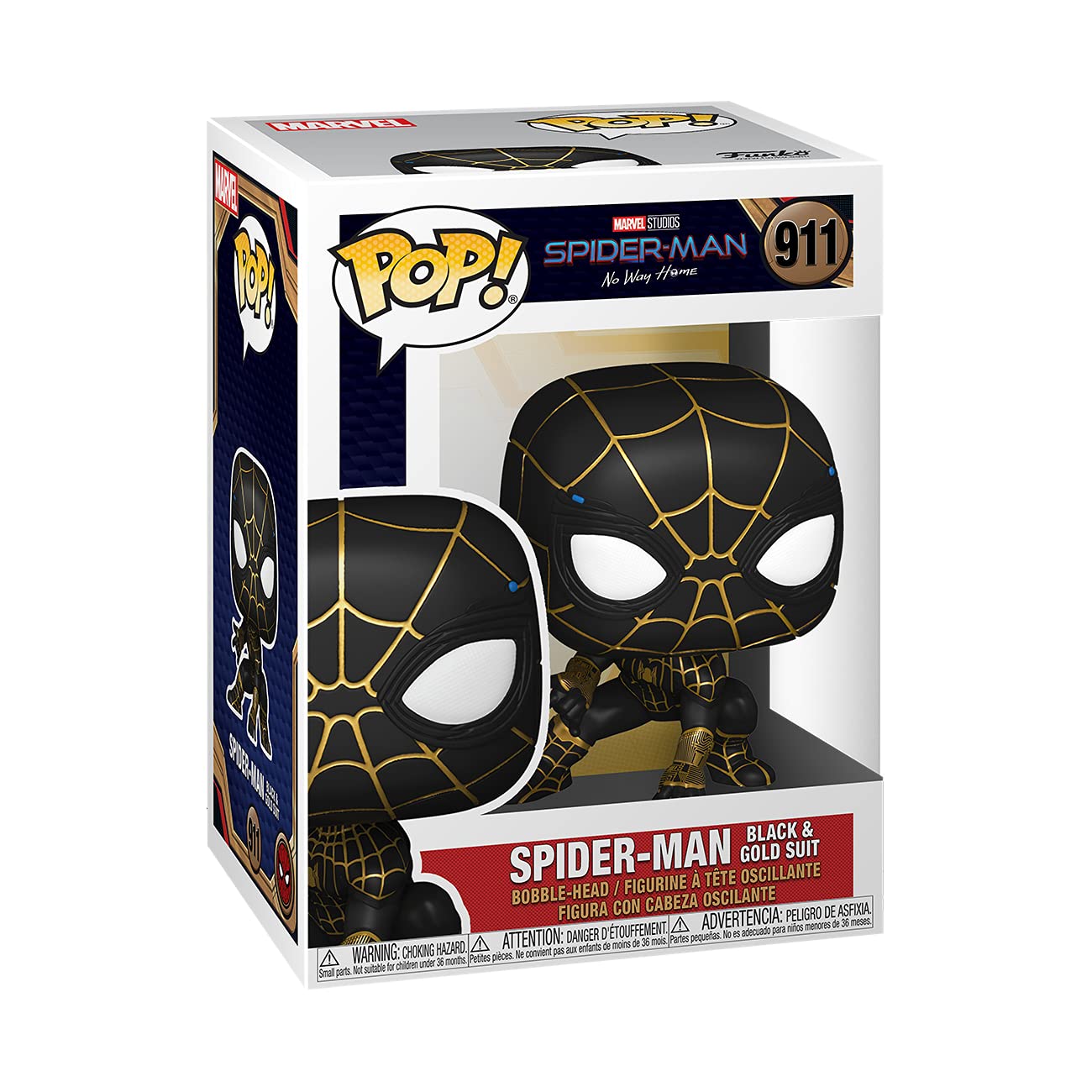 Funko POP Spiderman black and gold suit - Zippigames