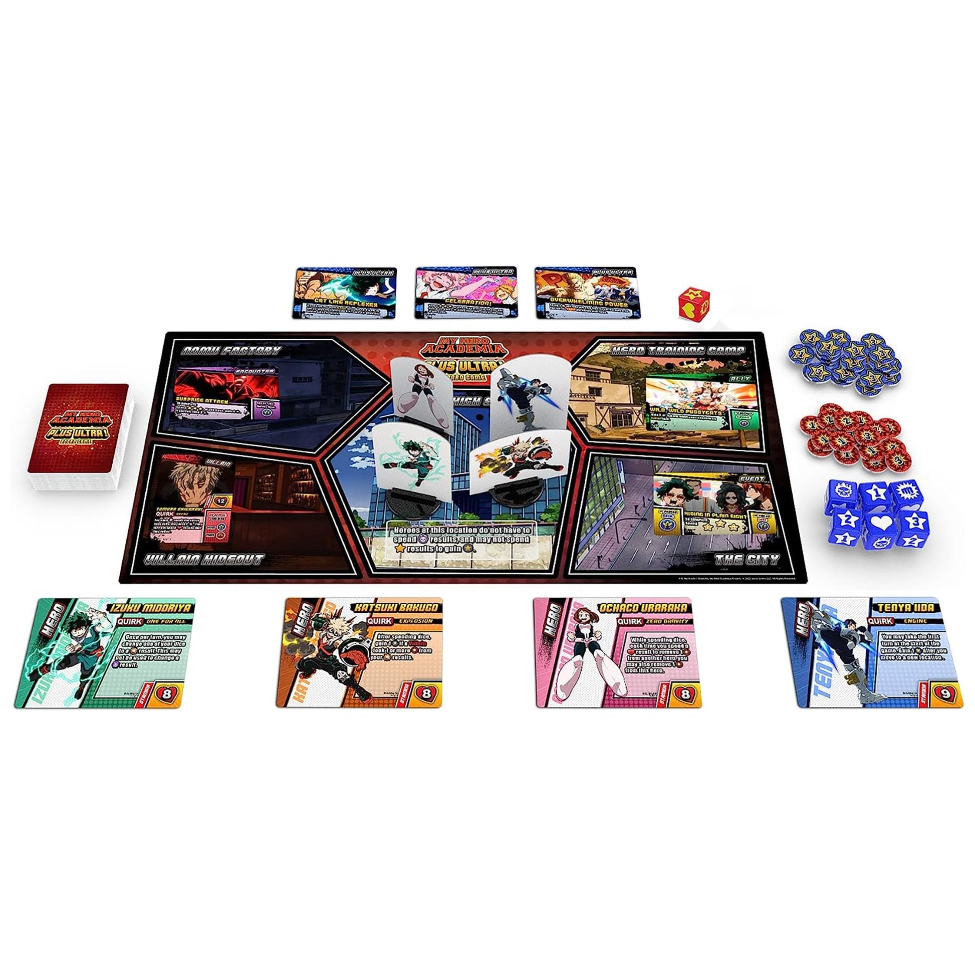 JASCO Games | My Hero Academia Plus Ultra! Board Game | Board Game - Zippigames