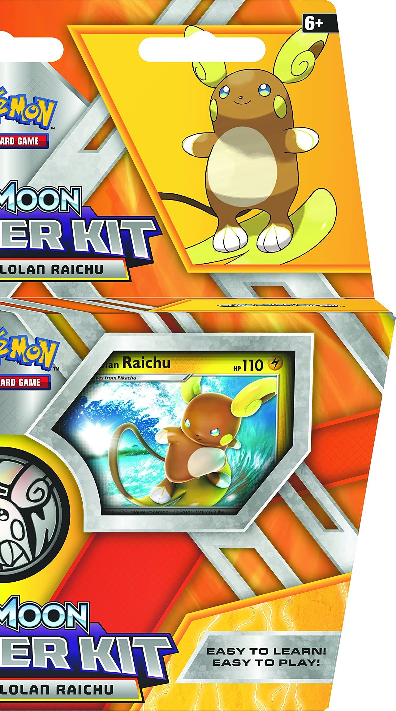 Pokémon POK81210 TCG Lycanroc and Alolan Raichu Sun/Moon Trainer Kit - Zippigames