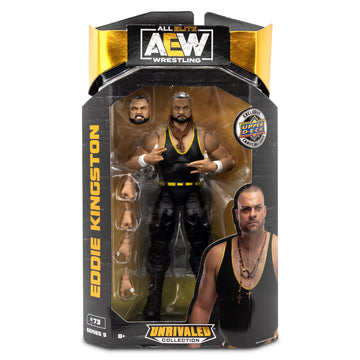Eddie Kingston - AEW Unrivaled 9 Toy Wrestling Action Figure