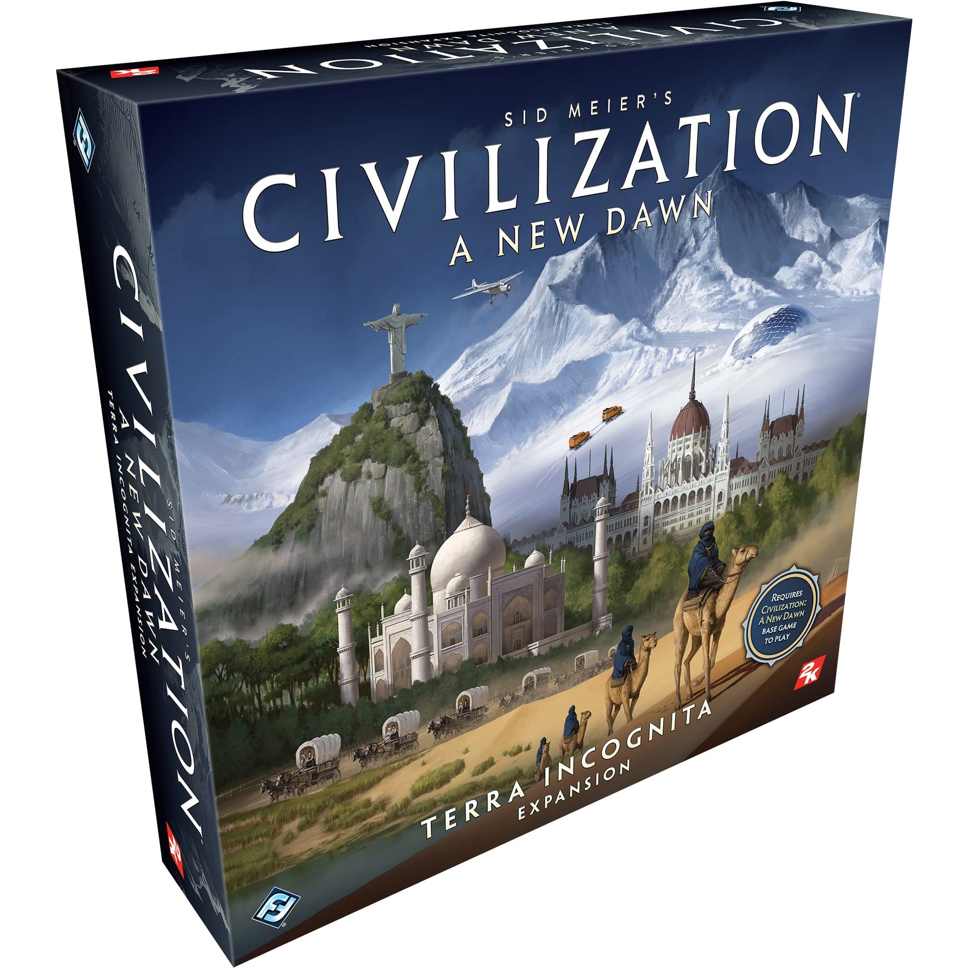 Fantasy Flight civilization a new dawn terra incognita expansion - Zippigames