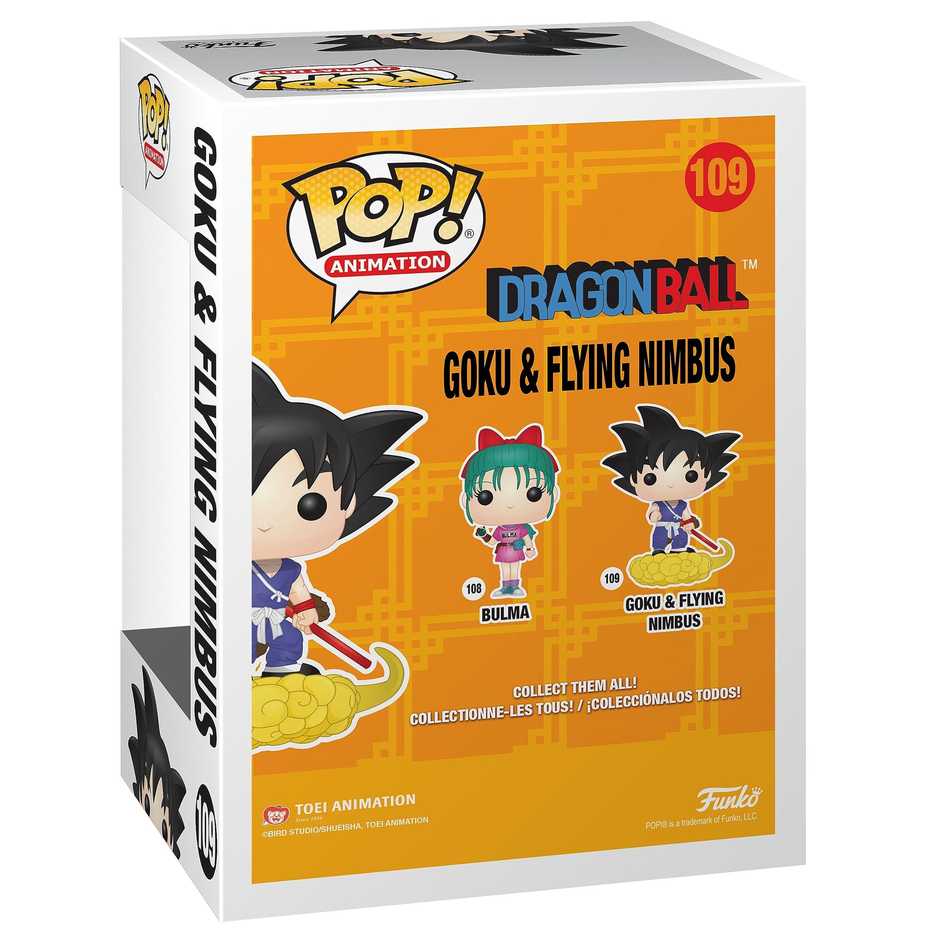 Funko POP! Vinyl - Dragonball Z - Goku and Nimbus Figure - Collectable Vinyl Figure - Gift Idea - Official Merchandise - Toys for Kids & Adults - Anime Fans - Model Figure for Collectors and Display - Zippigames