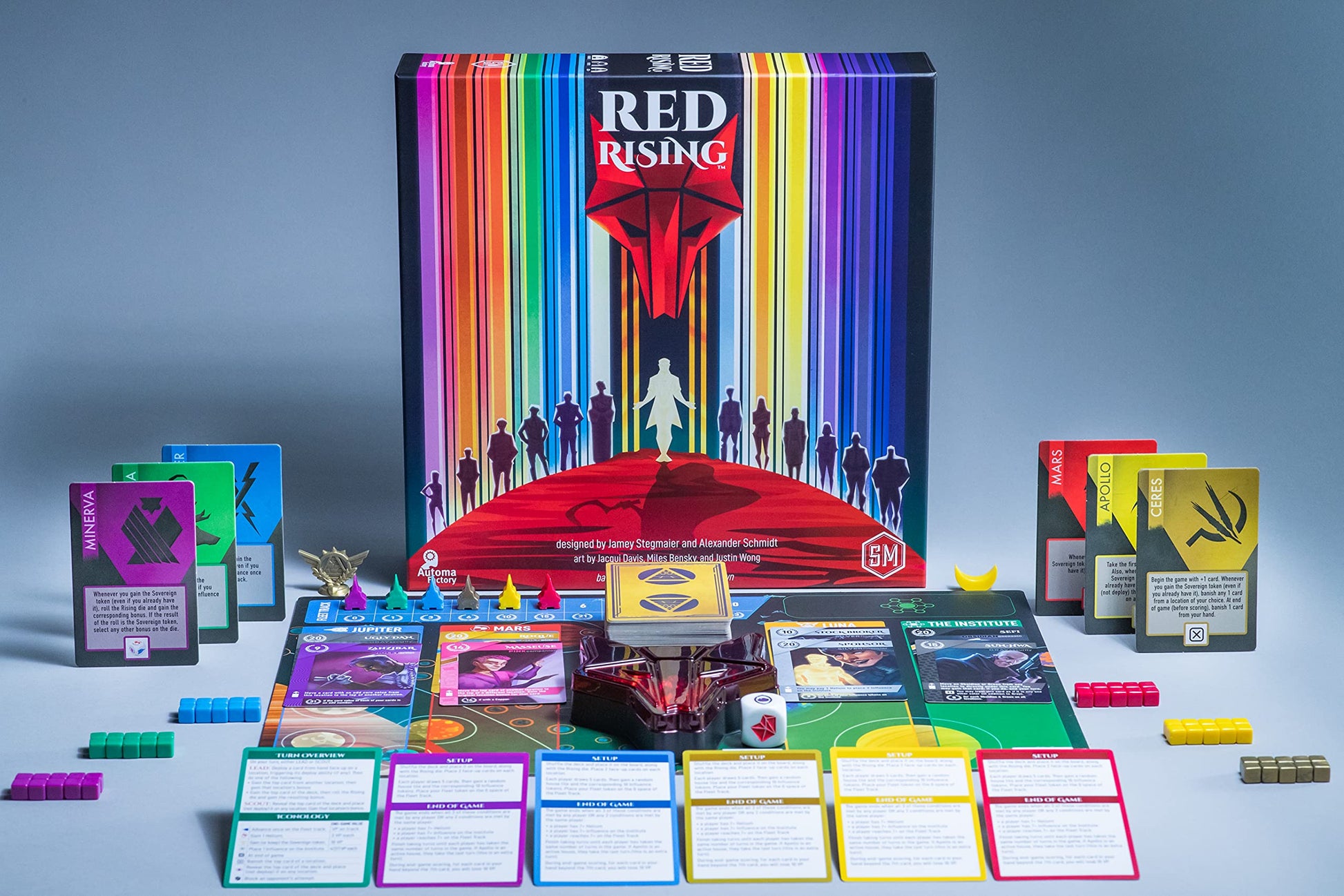 Stonemaier Games Red Rising Board Game - Zippigames