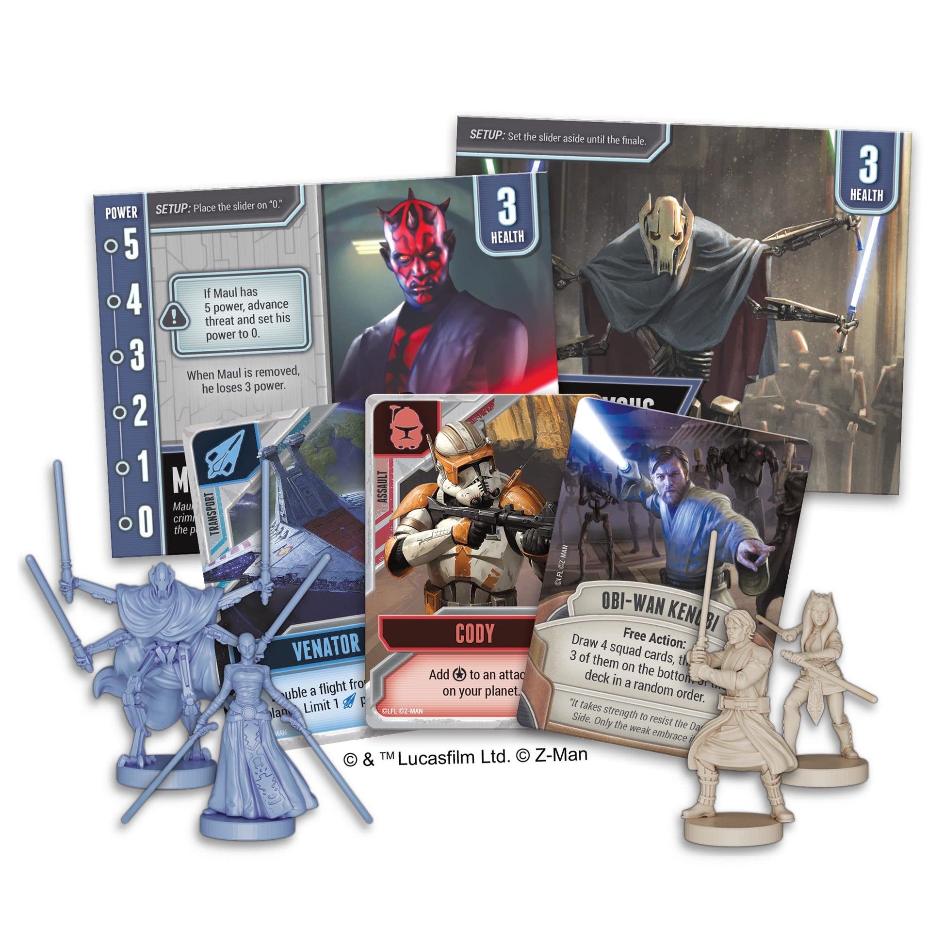 Z-Man Games Man Games Pandemic: Star Wars: The Clone Wars Board Game - Zippigames
