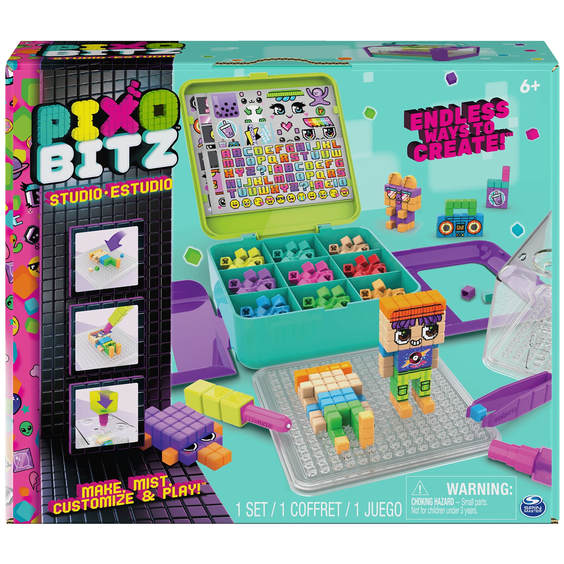 Pixobitz, Exclusive Creator Pack 522 Water Fuse Beads, Decos and  Accessories Creative Activity STEM Arts and Crafts Kids' Toys for Girls &  Boys Ages 6 and up : : Toys & Games