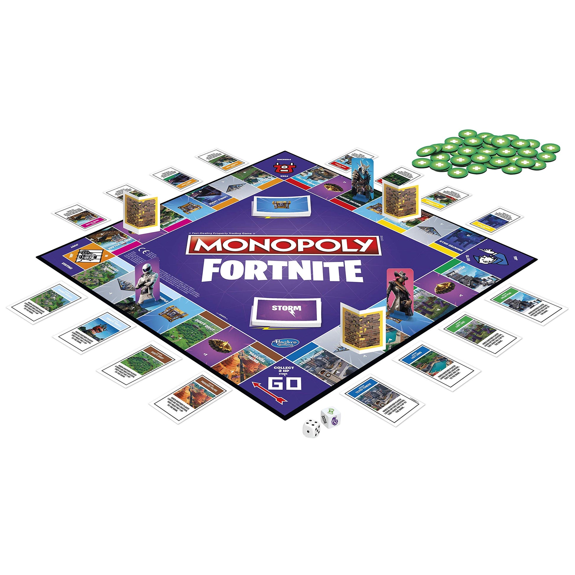 Hasbro Monopoly: Fortnite Edition Board Game - Zippigames