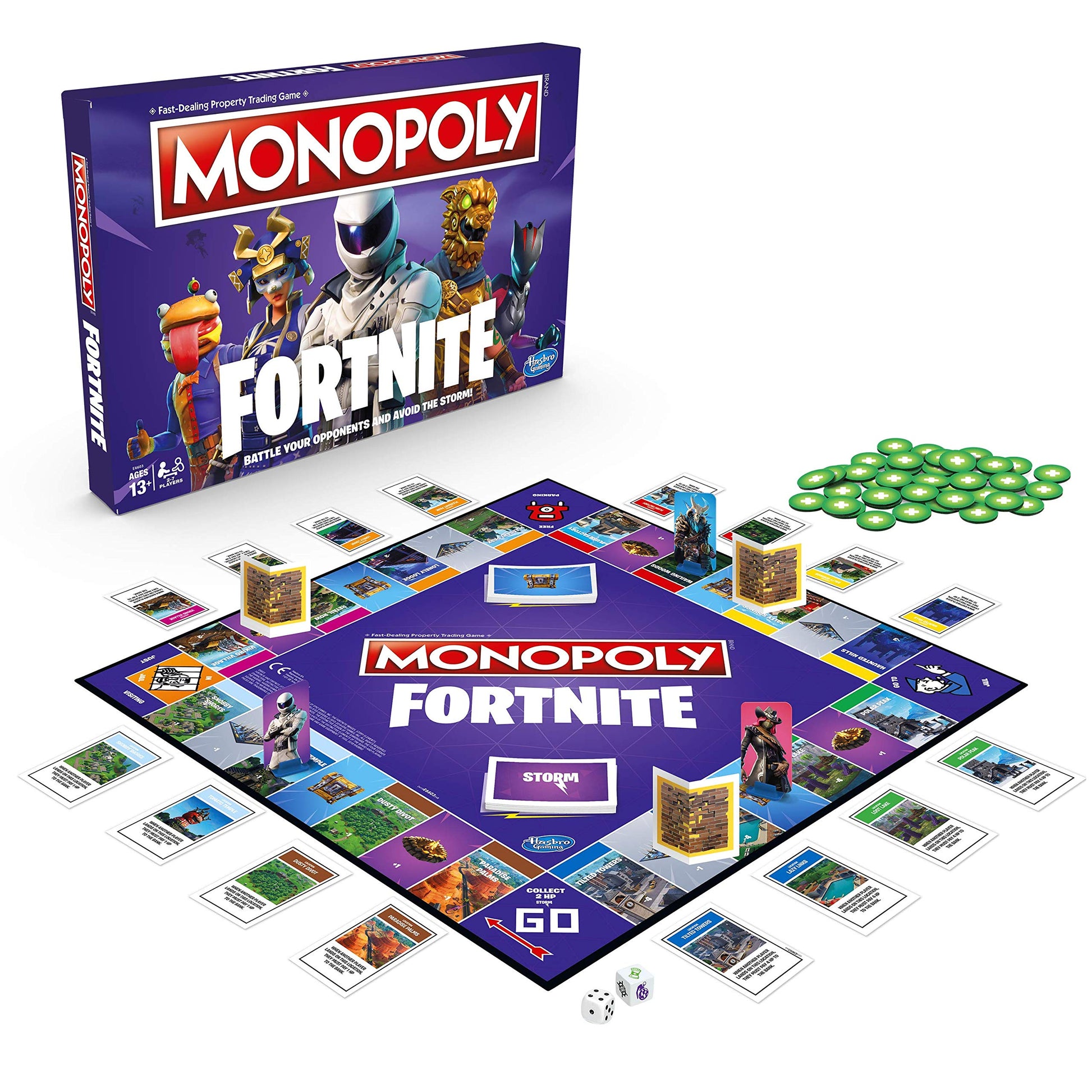 Hasbro Monopoly: Fortnite Edition Board Game - Zippigames